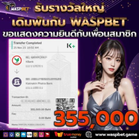 waspbet jackpot 355,000